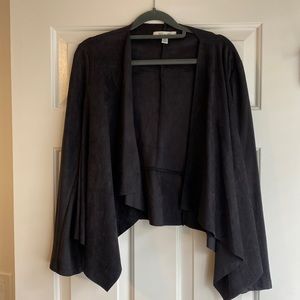 Suede jacket - black - size medium